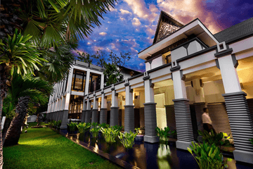 magnifique vue hôtel de luxe pas cher shinta mani angkor chef d oeuvre