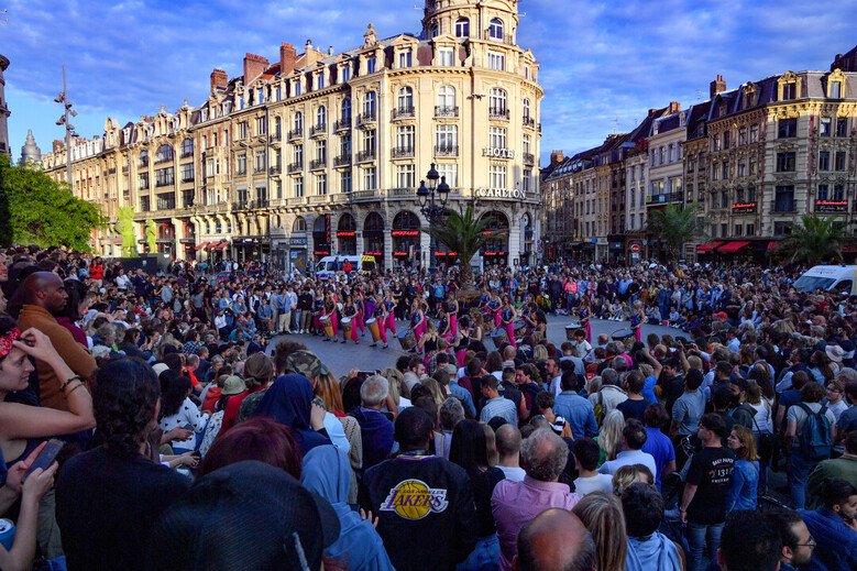 la Ville de Lille centre ville fête de la musique 2025